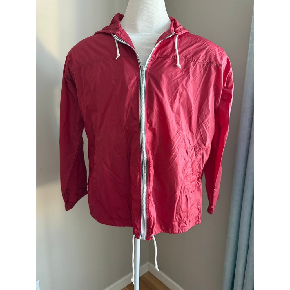 Eddie Bauer Lightweight Packable‎ Running Jacket Red Size XL - Unisex